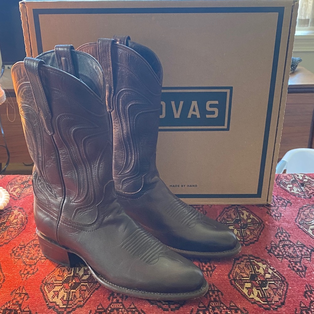 Tecovas Dark Brown Western Boots